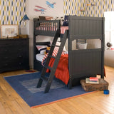 Little Folks Fargo Bunk Bed With Trundle In Painswick Blue