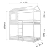 Birlea Adventure Bunk Bed in White