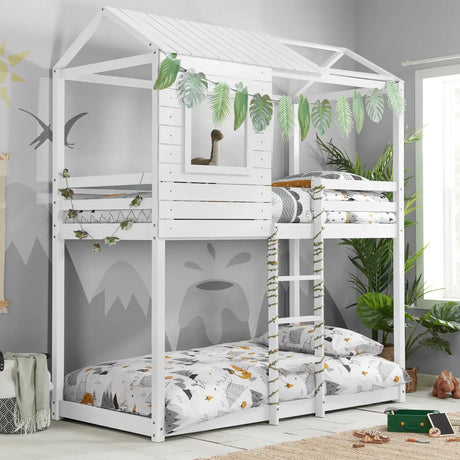 Birlea Adventure Bunk Bed in White 