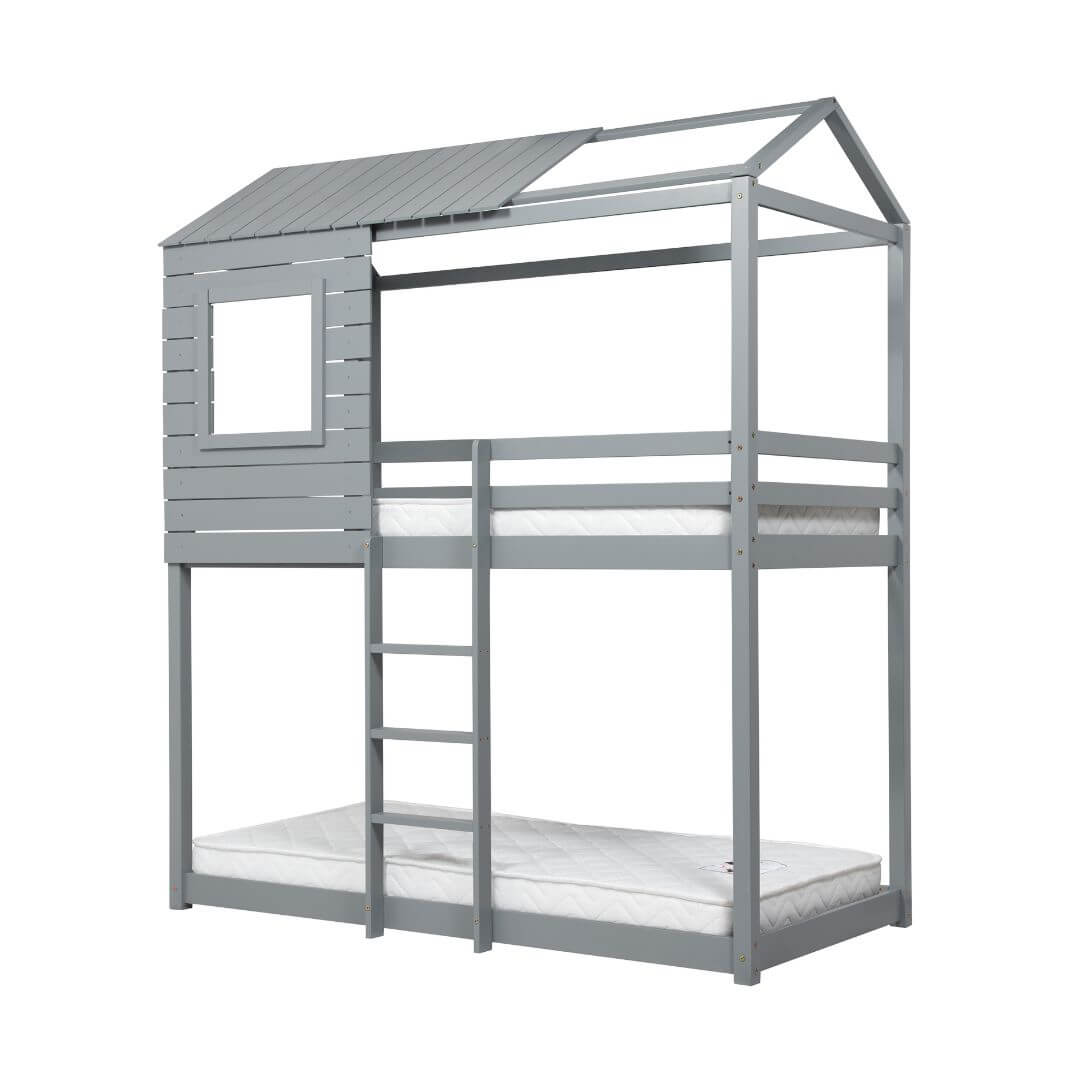 Birlea Adventure Bunk Bed in Grey - JoJoBeds