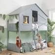 Birlea Safari Bunk Bed in Grey