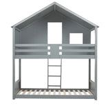 Birlea Safari Bunk Bed in Grey