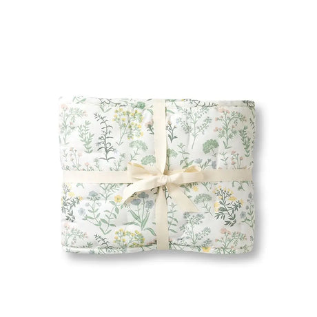 Dear April Cot Bumper, Summer Flowers - Little Snoozes