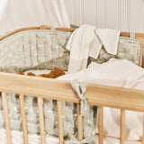 Dear April Cot Bumper, Sailboats - Little Snoozes