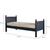 Little Folks Fargo Single Bed In Painswick Blue