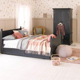 Little Folks Fargo Small Double Bed with Trundle In Painswick Blue