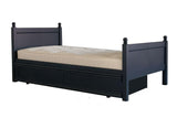 Little Folks Fargo Small Double Bed with Trundle In Painswick Blue