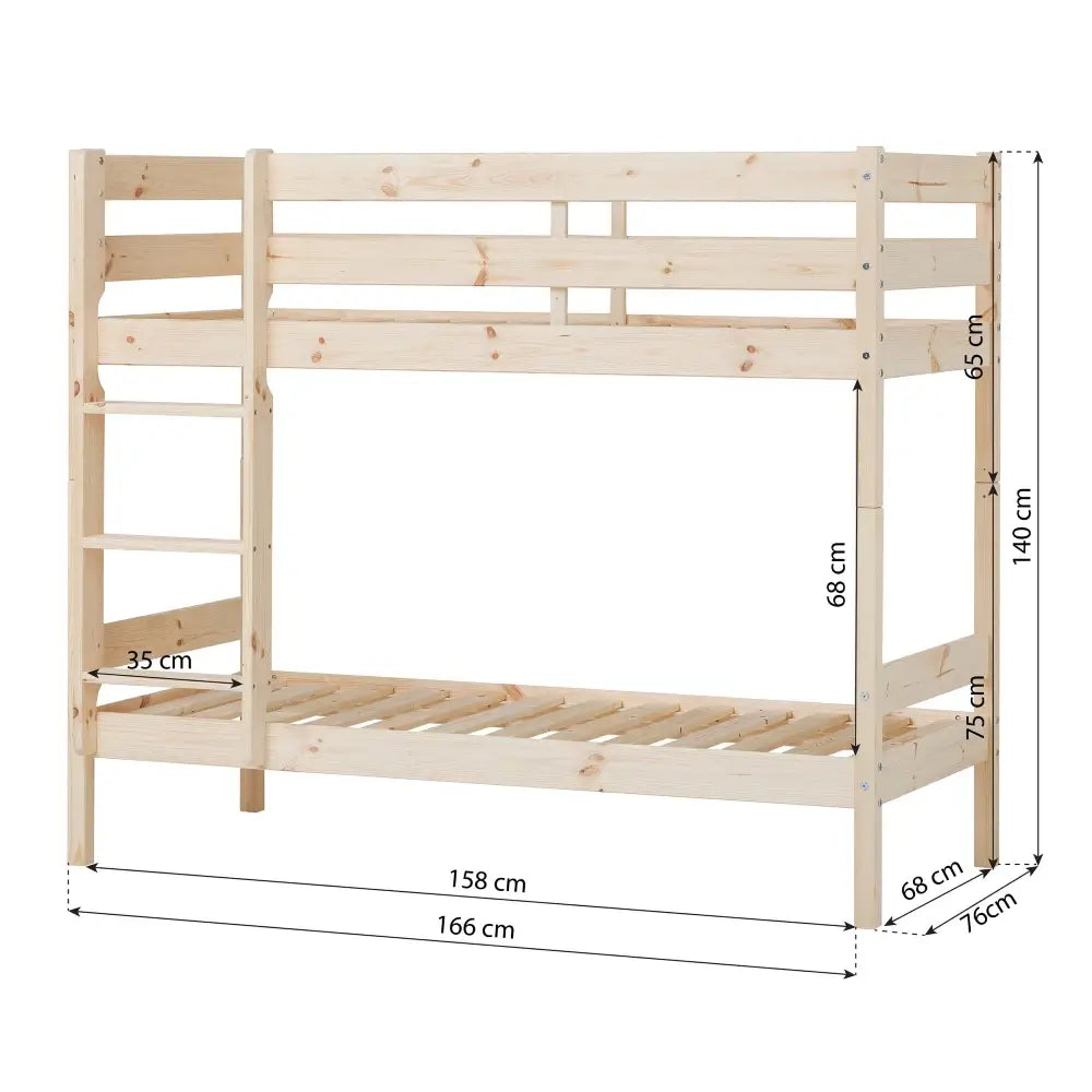 Hoppekids Eco Comfort Bunk Bed