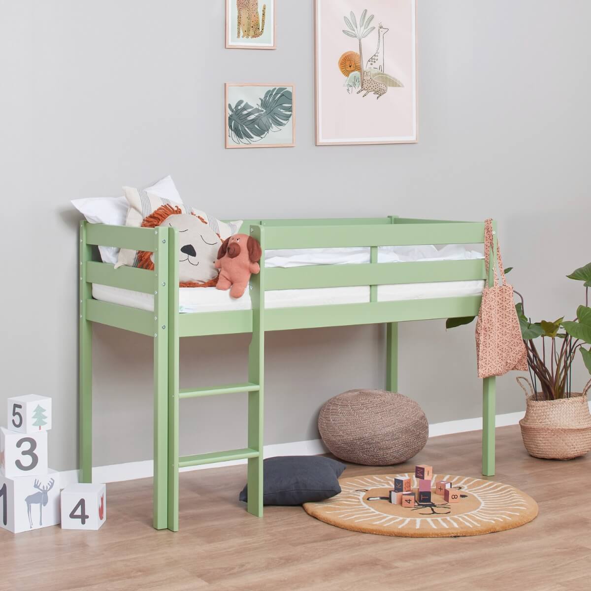 Hoppekids Eco Comfort Mid Sleeper Bed