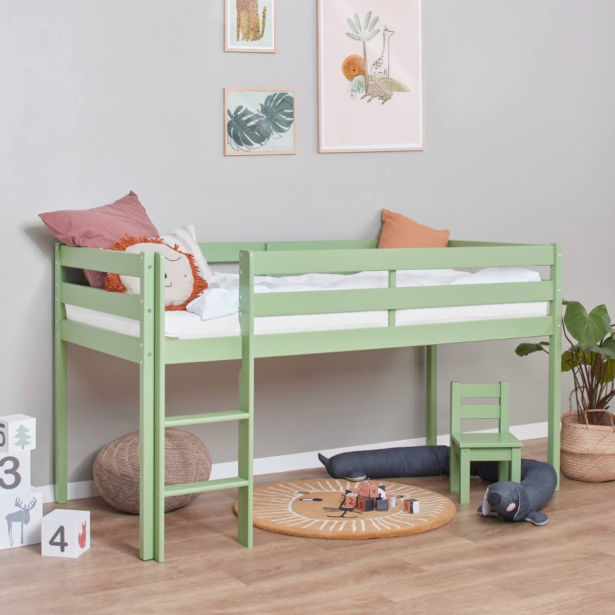 Hoppekids Eco Comfort Mid Sleeper Bed