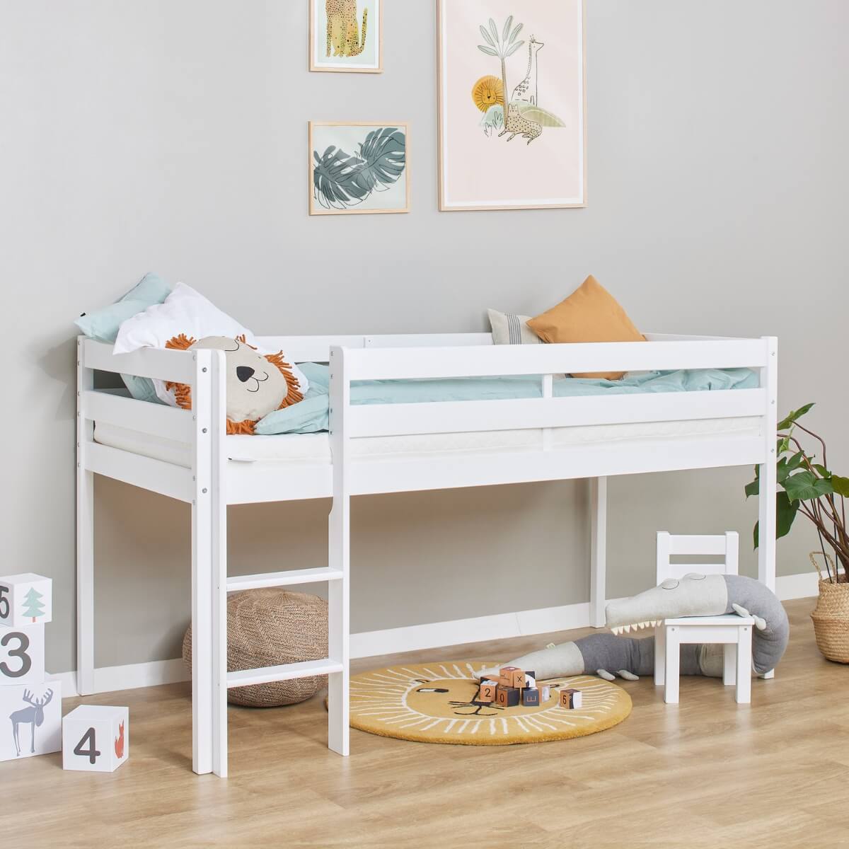 Hoppekids Eco Comfort Mid Sleeper Bed