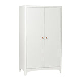 Leander Classic Wardrobe with 2 Doors in White 