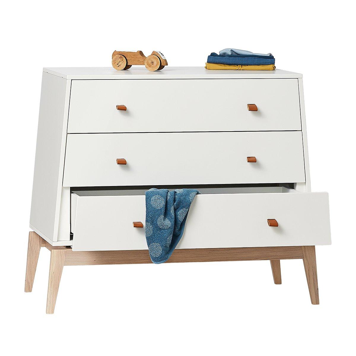 Leander Luna 3 Drawer Dresser 