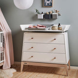 Leander Luna 3 Drawer Dresser 