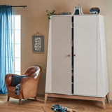 Leander Luna Large Wardrobe with 2 Doors - Little Snoozes