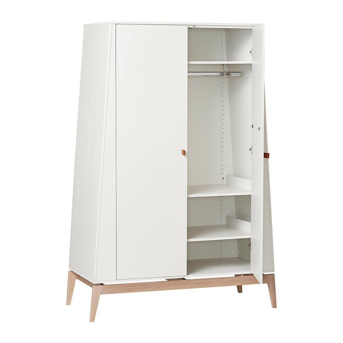 Leander Luna Large Wardrobe with 2 Doors - Little Snoozes