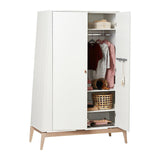 Leander Luna Large Wardrobe with 2 Doors - Little Snoozes