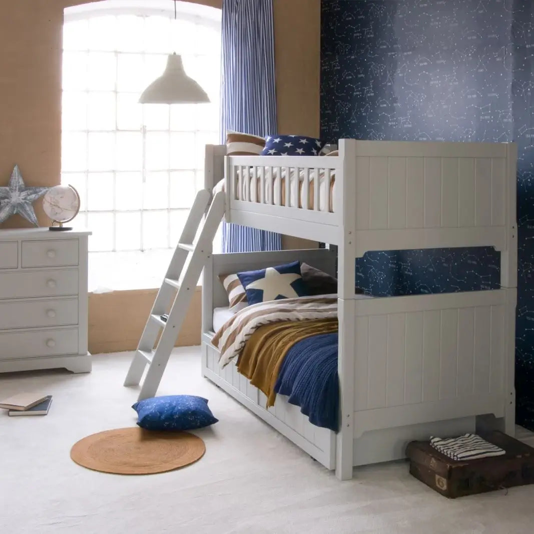 Little Folks Fargo Bunk Bed with Trundle In Farleigh Grey