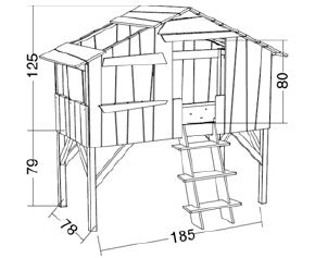 Mathy By Bols Treehouse Cabin Bed