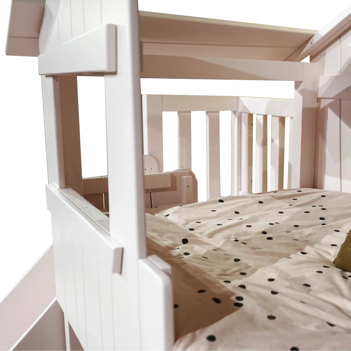 Mathy By Bols Treehouse Bunk Bed with Platform and Slide 