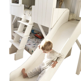 Mathy By Bols Treehouse Bunk Bed with Platform and Slide 