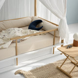 Oliver Furniture Bed Guard For Camp Bed in Oak