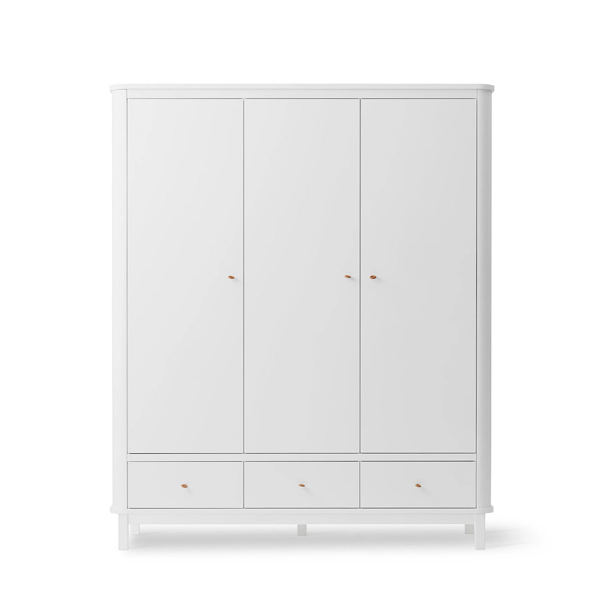 Oliver Furniture Wood Wardrobe in White