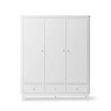 Oliver Furniture Wood Wardrobe in White