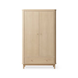 Oliver Furniture 2 Door Wood Wardrobe in Oak