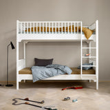 Oliver Furniture Seaside Classic Bunk Bed with Vertical Ladder in White