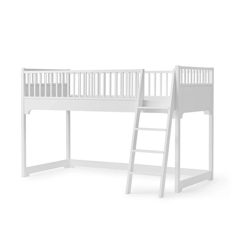 Oliver Furniture Seaside Classic Low Loft Bed in White