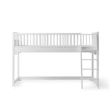 Oliver Furniture Seaside Classic Low Loft Bed in White