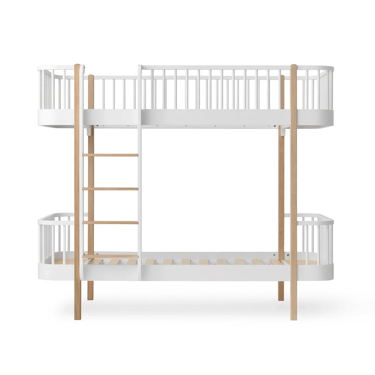 Oliver Furniture Wood Original Bunk Bed in White/Oak