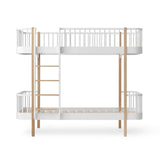 Oliver Furniture Wood Original Bunk Bed in White/Oak