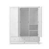 Oliver Furniture Wood Wardrobe in White