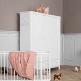 Oliver Furniture Wood Wardrobe in White