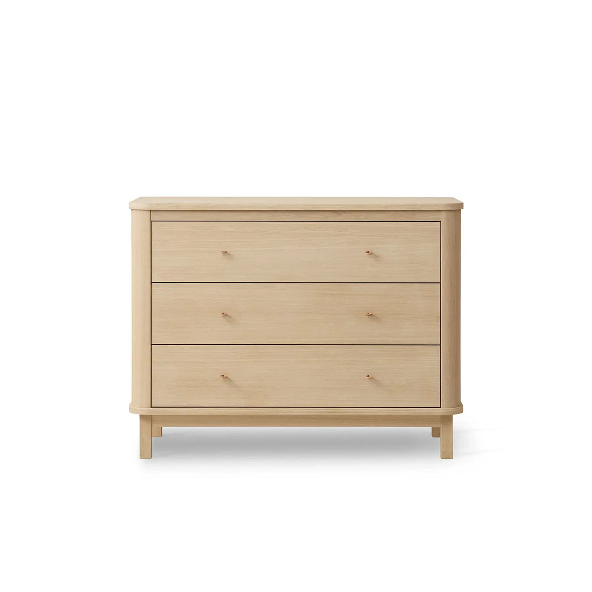 Oliver Furniture Wood Dresser 3 Drawers in Oak