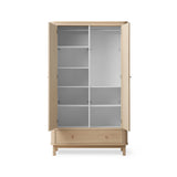 Oliver Furniture 2 Door Wood Wardrobe in Oak