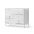 Oliver Furniture Wood Dresser with 6 Drawers in White