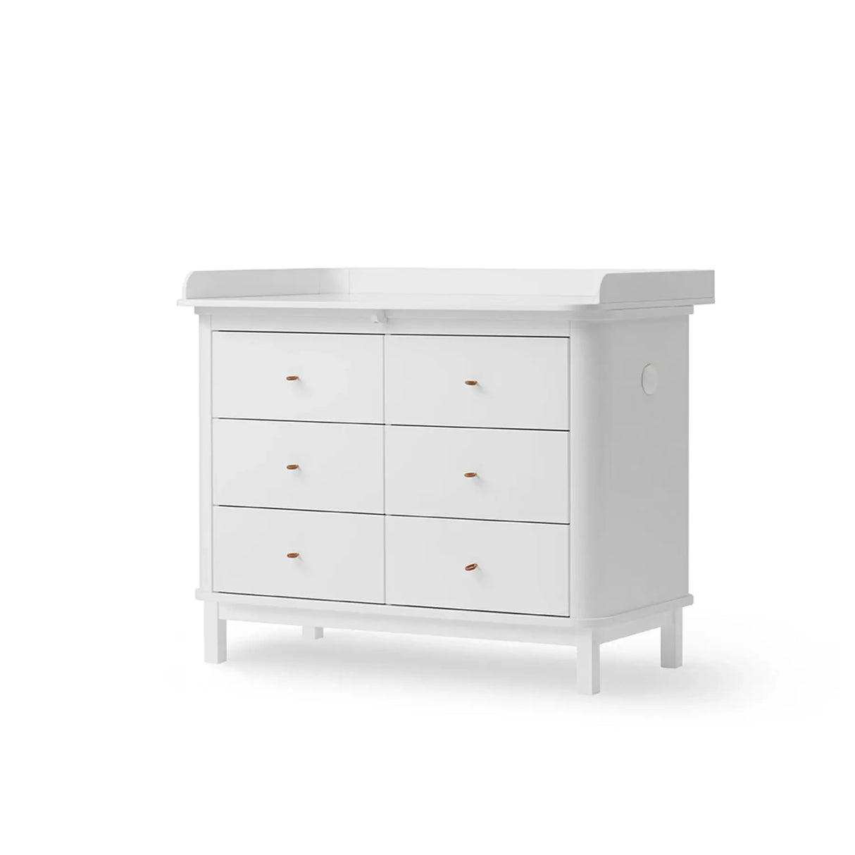 Oliver Furniture Wood Nursery Dresser 6 Drawers in White