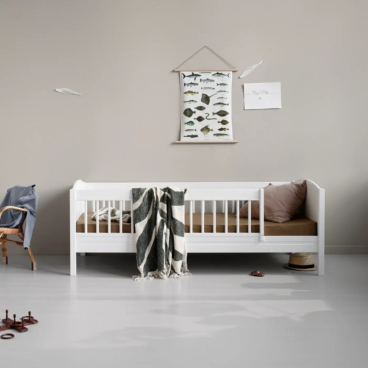 Oliver Furniture Seaside Lille+ Junior Bed in White