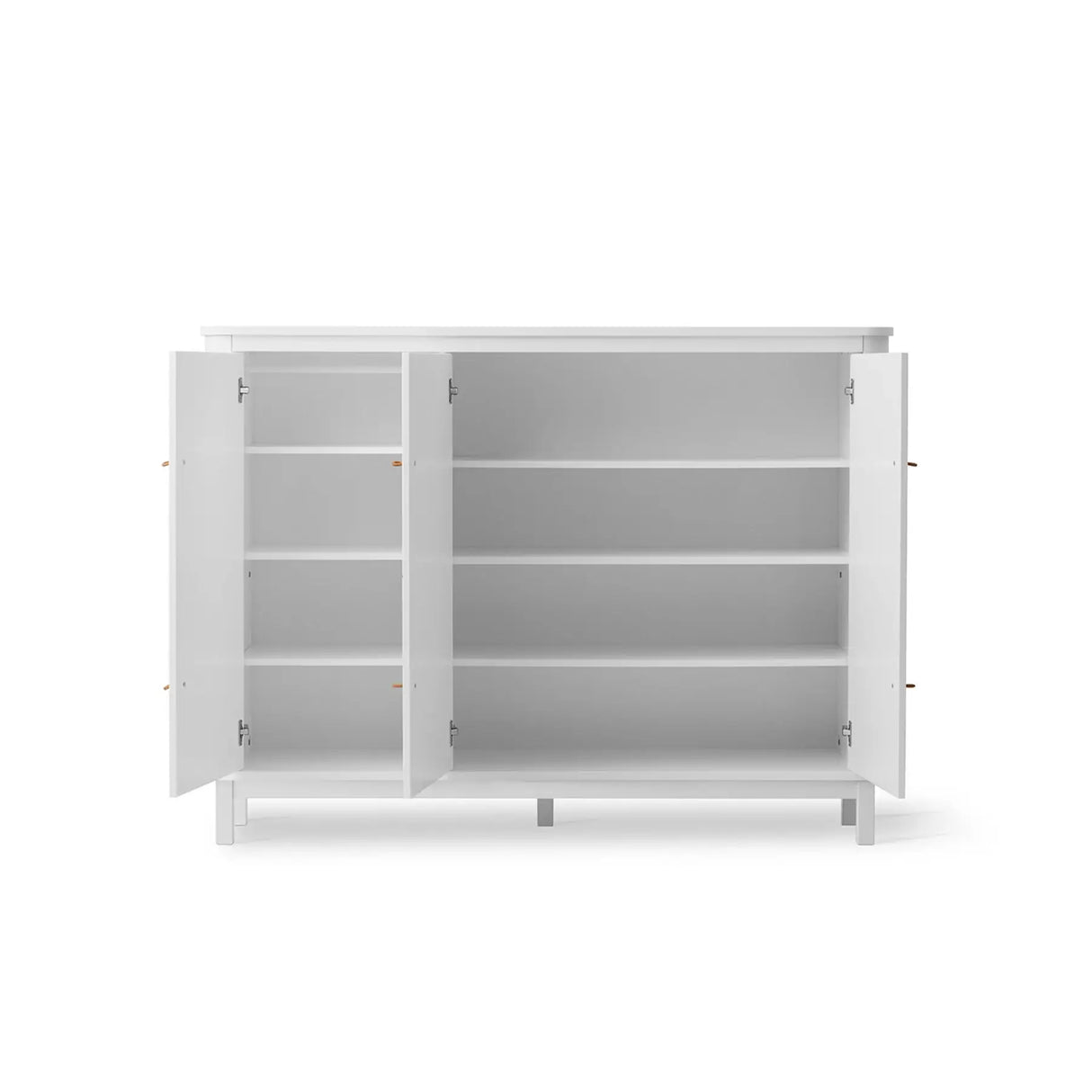 Oliver Furniture Wood Multi Cupboard 3 Doors in White