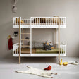 Oliver Furniture Wood Original Bunk Bed in White/Oak