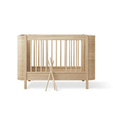 Oliver Furniture Wood Mini+ Cot Bed Excluding Junior Kit in Oak