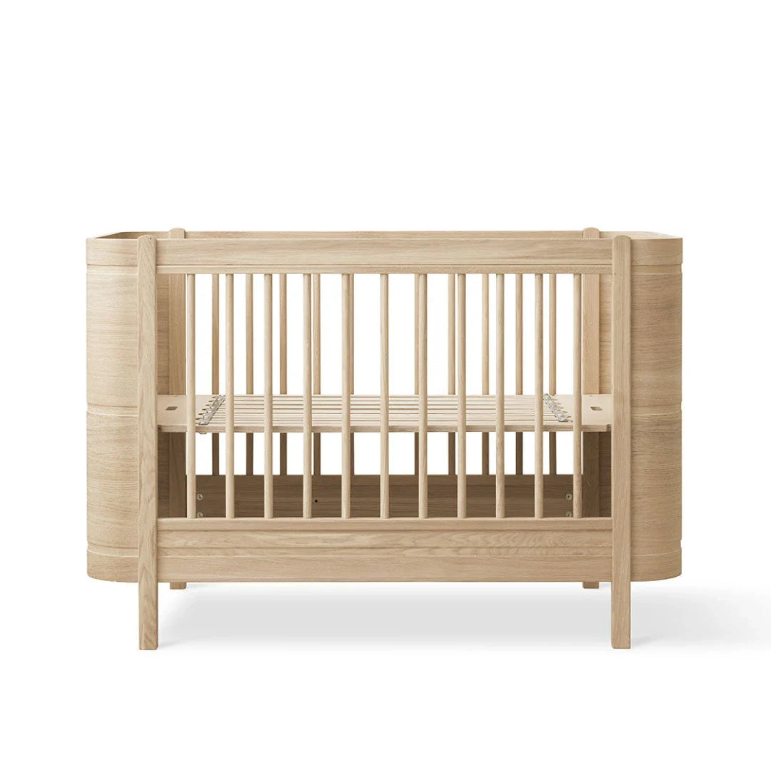 Oliver Furniture Wood Mini+ Cot Bed Excluding Junior Kit in Oak