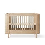 Oliver Furniture Wood Mini+ Cot Bed Excluding Junior Kit in Oak