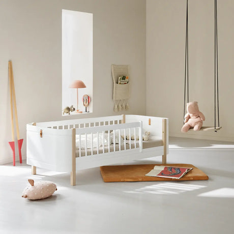 Oliver Furniture Wood Mini+ Junior Bed in White/Oak