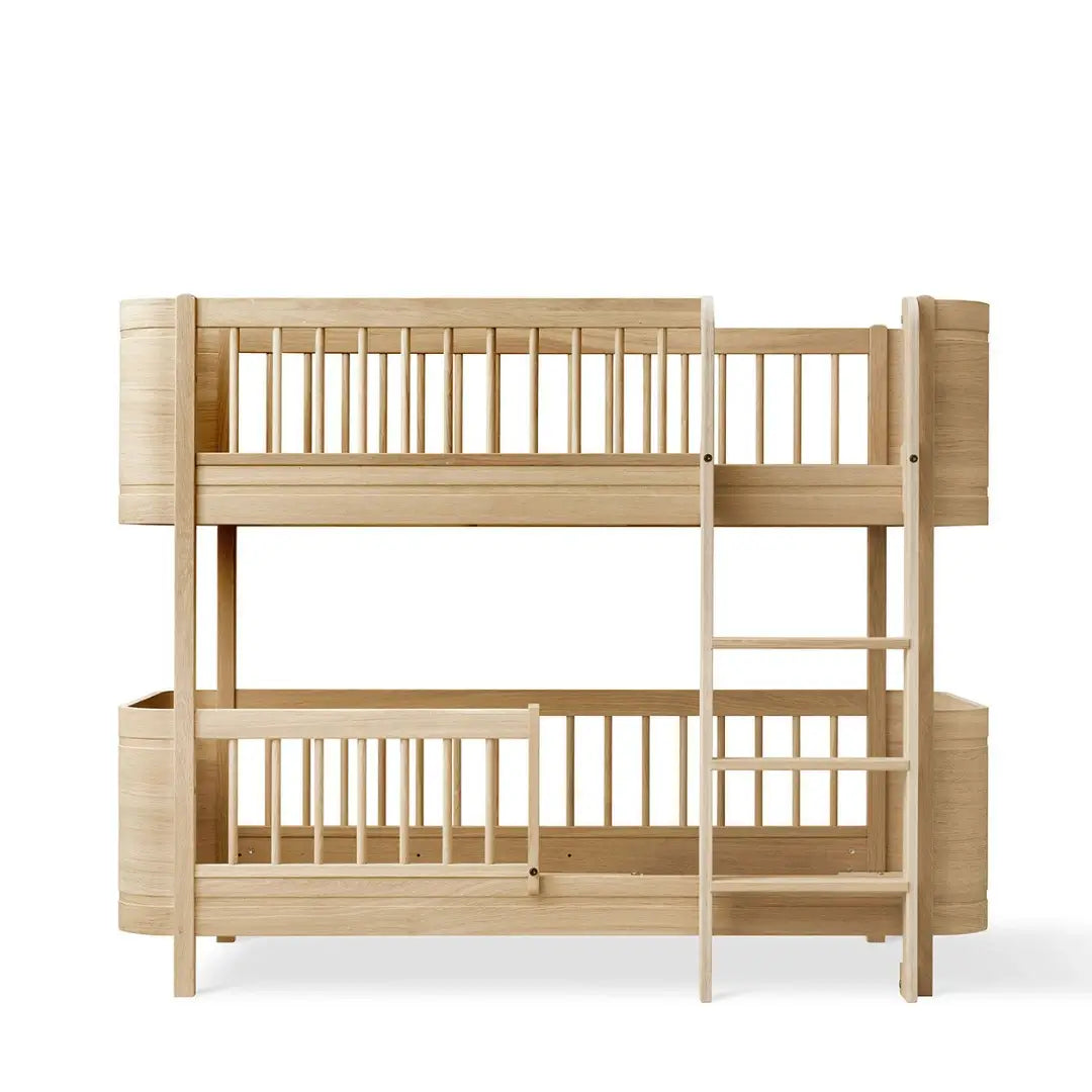 Oliver Furniture Wood Mini+ Low Bunk Bed in Oak