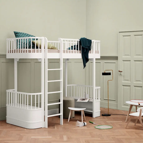 Oliver Furniture Wood Original Loft Bed in White