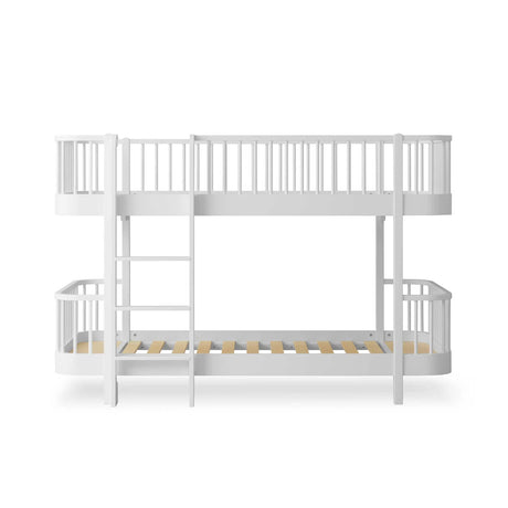 Oliver Furniture Wood Original Low Bunk Bed in White